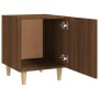 Nachttische 2 Stück braunes Eichensperrholz von vidaXL, Nachttische - Ref: Foro24-817314, Preis: 46,48 €, Rabatt: %