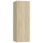 Juego de muebles de salón 4 piezas roble Sonoma de vidaXL, Muebles TV - Ref: Foro24-3079048, Precio: 180,27 €, Descuento: %