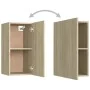 Wohnzimmermöbel-Set 7-teilig Sonoma Eiche 30,5x30x60 cm von vidaXL, TV-Möbel - Ref: Foro24-3079058, Preis: 228,30 €, Rabatt: %