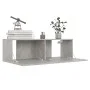 Living room furniture set 4 pieces concrete gray 100x30x30 cm by vidaXL, TV Furniture - Ref: Foro24-3079061, Price: 194,39 €,...