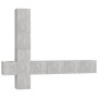 Wohnzimmermöbel-Set 5-teilig betongraues Holzwerkstoff von vidaXL, TV-Möbel - Ref: Foro24-3079075, Preis: 189,87 €, Rabatt: %