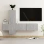 Living room furniture set 3 pieces concrete gray engineered wood by vidaXL, TV Furniture - Ref: Foro24-3079076, Price: 121,28...
