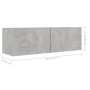 Wohnzimmermöbel-Set, 6-teilig, in Betongrau. von vidaXL, TV-Möbel - Ref: Foro24-3079104, Preis: 229,54 €, Rabatt: %