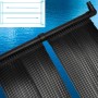 Panel de calentador solar de piscina 4 uds 80x620 cm