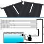 Panel calentador solar para piscinas 2 unidades 80x310 cm
