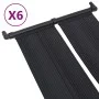 Panel calentador solar para piscinas 6 unidades 80x310 cm de vidaXL, Climatizadores de piscina - Ref: Foro24-3079663, Precio:...