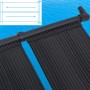 Panel calentador solar para piscinas 6 unidades 80x310 cm