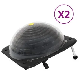 Solar pool heaters 2 pcs HDPE aluminum 75x75x36cm by vidaXL, Pool heaters - Ref: Foro24-3079664, Price: 335,42 €, Discount: %
