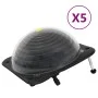 Solar pool heaters 5 pieces HDPE aluminum 75x75x36cm by vidaXL, Pool heaters - Ref: Foro24-3079665, Price: 784,79 €, Discount: %