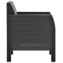 Gartenstühle mit Kissen 2 Stück PP Rattan Anthrazitgrau von vidaXL, Gartenstühle - Ref: Foro24-3079666, Preis: 183,35 €, Raba...