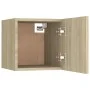 Sonoma Nachttisch aus Eichenholz 30,5x30x30 cm von vidaXL, Nachttische - Ref: Foro24-3079715, Preis: 27,94 €, Rabatt: %