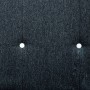 Sofá cama tela gris oscuro
