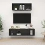Living room furniture 2 pieces glossy gray engineered wood by vidaXL, TV Furniture - Ref: Foro24-3079798, Price: 109,95 €, Di...
