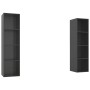 Wohnzimmer Wandmöbel 2 Stk. Technisches Holz glänzend grau von vidaXL, TV-Möbel - Ref: Foro24-3079870, Preis: 123,09 €, Rabat...