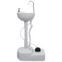 Lavabo portátil para camping con tienda de campaña 20 L by vidaXL, Camping and hiking - Ref: Foro24-3081894, Price: 144,22 €,...