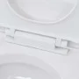 Wand-WC mit verstecktem Hochspülkasten aus Keramik von vidaXL, Badezimmer - Ref: Foro24-3082092, Preis: 311,71 €, Rabatt: %