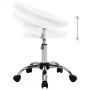 Drehbarer Esszimmerstuhl Kunstleder weiß von vidaXL, Essstühle - Ref: Foro24-3085829, Preis: 63,85 €, Rabatt: %