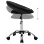 Drehbarer Esszimmerstuhl aus schwarzem Kunstleder von vidaXL, Essstühle - Ref: Foro24-3085830, Preis: 74,00 €, Rabatt: %