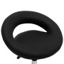 Black synthetic leather swivel dining chair by vidaXL, dining chairs - Ref: Foro24-3085830, Price: 74,00 €, Discount: %