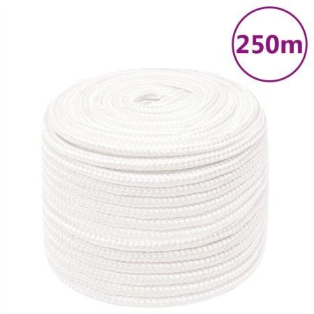 Intense white polypropylene boat rope 14 mm 250 m by vidaXL, Ropes and metal cords - Ref: Foro24-152571, Price: 157,94 €, Dis...