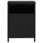 Nachttische 2 Stk. schwarz Stahl 35x35x51 cm von vidaXL, Nachttische - Ref: Foro24-3095221, Preis: 157,12 €, Rabatt: %