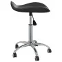 Drehbarer Esszimmerstuhl aus schwarzem Kunstleder von vidaXL, Essstühle - Ref: Foro24-3088566, Preis: 53,60 €, Rabatt: %