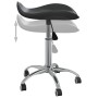 Black synthetic leather swivel dining chair by vidaXL, dining chairs - Ref: Foro24-3088566, Price: 54,44 €, Discount: %