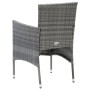 Garden dining set 7 pieces and gray synthetic rattan cushions by vidaXL, Garden sets - Ref: Foro24-3094982, Price: 489,92 €, ...