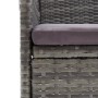 Garden dining set 7 pieces and gray synthetic rattan cushions by vidaXL, Garden sets - Ref: Foro24-3094982, Price: 489,92 €, ...