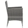 9-piece garden furniture set with gray synthetic rattan cushions by vidaXL, Garden sets - Ref: Foro24-3094984, Price: 678,35 ...
