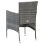 9-piece garden furniture set with gray synthetic rattan cushions by vidaXL, Garden sets - Ref: Foro24-3094984, Price: 678,35 ...