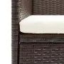 5-piece garden furniture set with brown synthetic rattan cushions by vidaXL, Garden sets - Ref: Foro24-3094993, Price: 400,68...