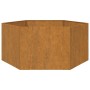 Rostiger Cortenstahl-Pflanzkübel 90x90x45 cm von vidaXL, Töpfe und Pflanzgefäße - Ref: Foro24-823676, Preis: 74,92 €, Rabatt: %