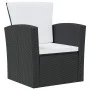 8-teiliges Gartenmöbel-Set und schwarze synthetische Rattankissen von vidaXL, Gartensets - Ref: Foro24-3095941, Preis: 855,87...