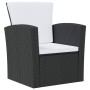 8-teiliges Gartenmöbel-Set und schwarze synthetische Rattankissen von vidaXL, Gartensets - Ref: Foro24-3095941, Preis: 862,38...