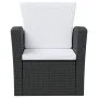 8-teiliges Gartenmöbel-Set und schwarze synthetische Rattankissen von vidaXL, Gartensets - Ref: Foro24-3095941, Preis: 855,87...