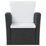 16-teiliges Gartenmöbel-Set und schwarze synthetische Rattankissen von vidaXL, Gartensets - Ref: Foro24-3095942, Preis: 1,00 ...