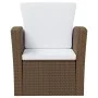 8-piece garden furniture set and brown synthetic rattan cushions by vidaXL, Garden sets - Ref: Foro24-3095943, Price: 775,14 ...