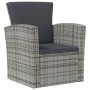 8-piece garden furniture set and gray synthetic rattan cushions by vidaXL, Garden sets - Ref: Foro24-3095945, Price: 890,83 €...