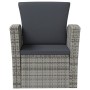 8-piece garden furniture set and gray synthetic rattan cushions by vidaXL, Garden sets - Ref: Foro24-3095945, Price: 890,83 €...