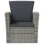 8-piece garden furniture set and gray synthetic rattan cushions by vidaXL, Garden sets - Ref: Foro24-3095945, Price: 881,61 €...
