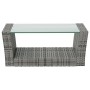 8-teiliges Gartenmöbel-Set und graue synthetische Rattankissen von vidaXL, Gartensets - Ref: Foro24-3095945, Preis: 892,53 €,...