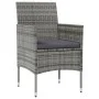 Garden furniture set 8 pieces and gray synthetic rattan cushions by vidaXL, Garden sets - Ref: Foro24-3095959, Price: 449,10 ...