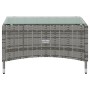 8-teiliges Gartenmöbel-Set und Kissen synthetisches Rattangrau von vidaXL, Gartensets - Ref: Foro24-3095959, Preis: 456,28 €,...