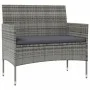 16-piece garden furniture set and gray synthetic rattan cushions by vidaXL, Garden sets - Ref: Foro24-3095960, Price: 915,86 ...