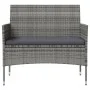 16-piece garden furniture set and gray synthetic rattan cushions by vidaXL, Garden sets - Ref: Foro24-3095960, Price: 915,86 ...
