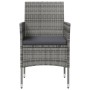 16-piece garden furniture set and gray synthetic rattan cushions by vidaXL, Garden sets - Ref: Foro24-3095960, Price: 929,49 ...