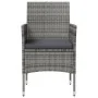 16-piece garden furniture set and gray synthetic rattan cushions by vidaXL, Garden sets - Ref: Foro24-3095960, Price: 915,86 ...