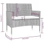 16-piece garden furniture set and gray synthetic rattan cushions by vidaXL, Garden sets - Ref: Foro24-3095960, Price: 915,86 ...