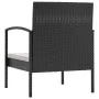 8-piece garden furniture set and black synthetic rattan cushions by vidaXL, Garden sets - Ref: Foro24-3095963, Price: 413,89 ...